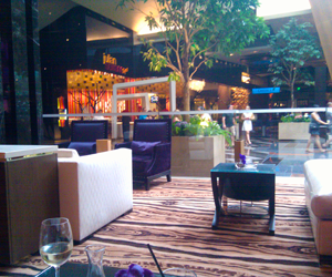 the aria lobby