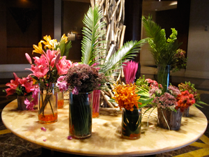 mandarin oriental washington dc lobby flower arrangement