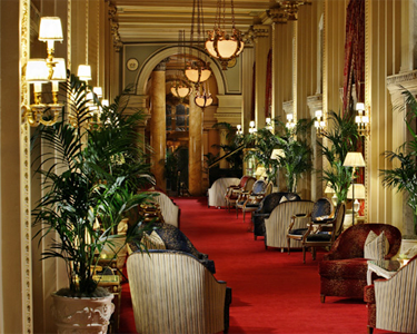 willard d.c. palm court hallway