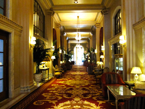 willard inter-continental hotel hallway